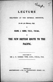 Tapa de Lecture delivered at the Imperial Institute, on the 17th February, 1896