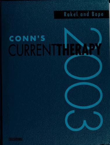 Tapa de Conn's current therapy 2003