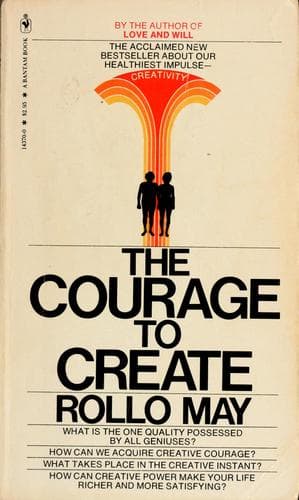 Tapa de The courage to create