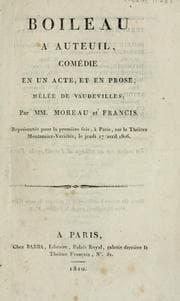 Tapa de Boileau à Auteuil