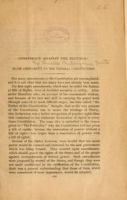 Tapa de Conspiracy against the republic