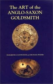 Tapa de The art of the Anglo-Saxon goldsmith