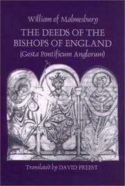 Tapa de The Deeds of the Bishops of England (Gesta Pontificum Anglorum) by William of Malmesbury (Ecclesiastical History/Religion)