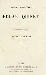 Tapa de Correspondance : lettres à sa mère