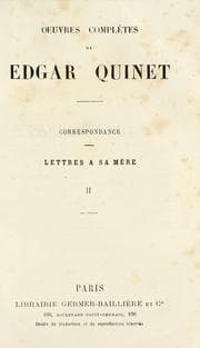 Tapa de Correspondance : lettres à sa mère
