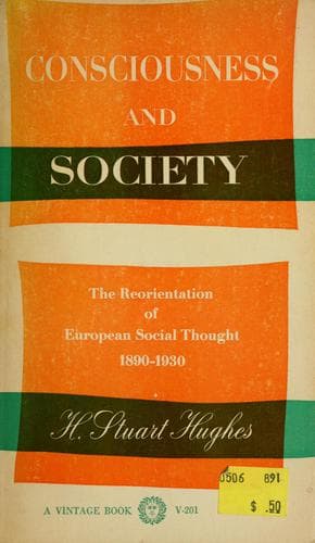 Tapa de Consciousness and society