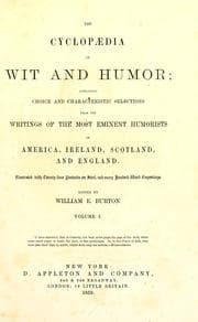 Tapa de The cyclopædia of wit and humor