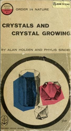 Tapa de Crystals and crystal growing