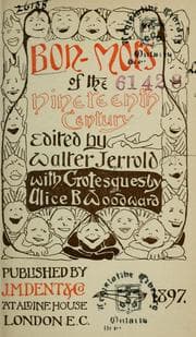 Tapa de Bon-mots of the nineteenth century