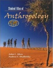 Tapa de Student Atlas of Anthropology