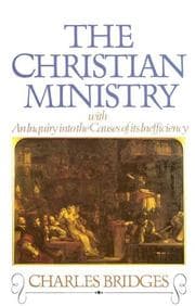 Tapa de The Christian ministry