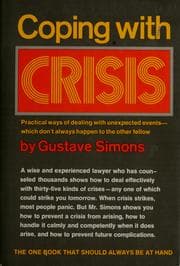 Tapa de Coping with crisis