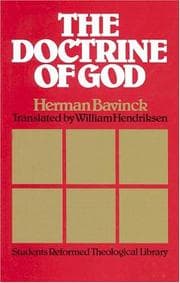 Tapa de Doctrine of God