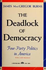Tapa de The deadlock of democracy