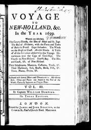 Tapa de A voyage to New-Holland, &c. in the year 1699