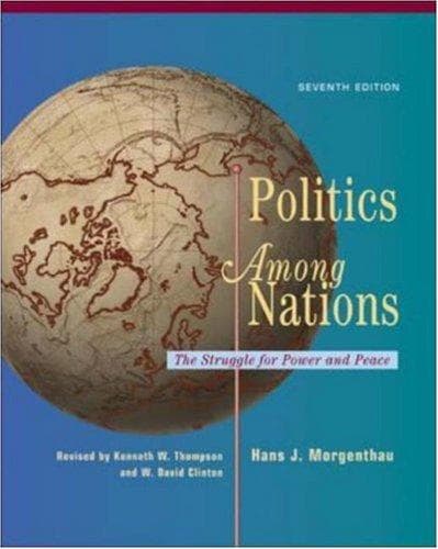 Tapa de Politics among nations