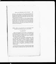 Tapa de Notes on some Pyralidae from New England, with remarks on the Labrador species of this family