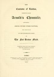 Tapa de The customs of London