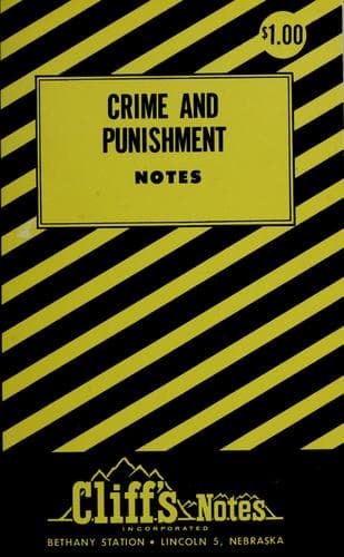 Tapa de Crime and punishment notes