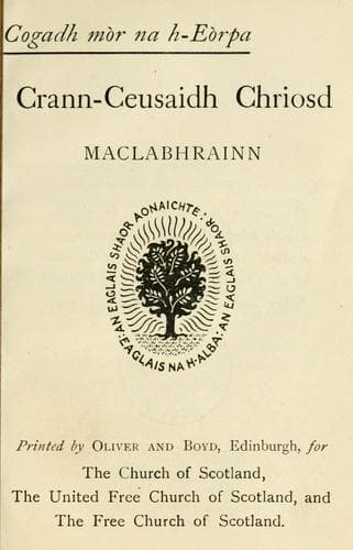 Tapa de Crannceusaidh Chriosd