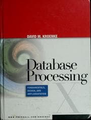 Tapa de Database processing