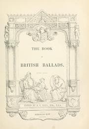 Tapa de The book of British ballads
