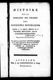 Tapa de Histoire de la fondation des colonies des anciennes républiques