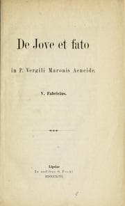 Tapa de De Jove et fato in P. Vergili Maronis Aeneide