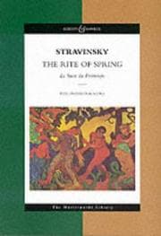 Tapa de Stravinsky - The Rite of Spring
