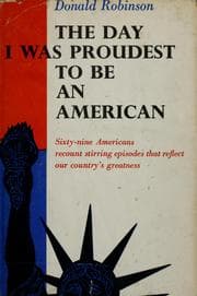 Tapa de The day I was proudest to be an American