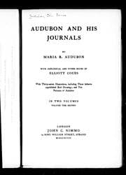 Tapa de Audubon and his journals