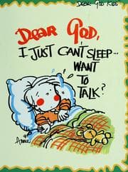 Tapa de Dear God, I just can't sleep-- want to talk?
