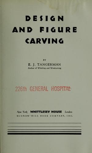 Tapa de Design and figure carving