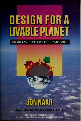 Tapa de Design for a livable planet