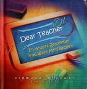 Tapa de Dear teacher