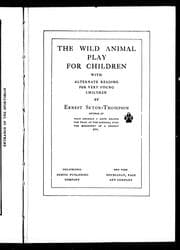 Tapa de The wild animal play for children