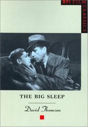Tapa de The big sleep