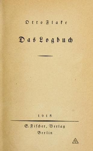 Tapa de Das Logbuch