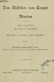 Tapa de Das Mädchen von Treppi, Marion