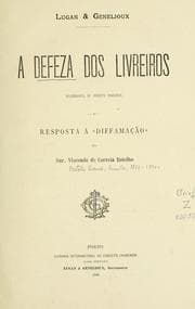Tapa de A defeza dos livreiros: sucessores de Ernesto Chardron