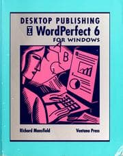 Tapa de Desktop publishing with WordPerfect 6 for Windows
