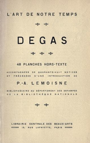Tapa de Degas