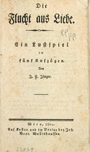 Tapa de Die Flucht aus Liebe
