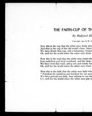 Tapa de The faith-cup of the white men