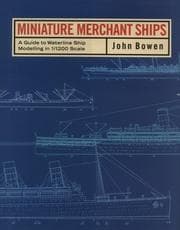 Tapa de Miniature merchant ships