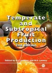 Tapa de Temperate and subtropical fruit production