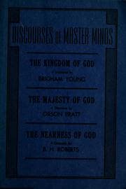 Tapa de Discourses of master minds