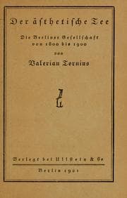 Tapa de Der ästhetische Tee