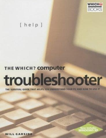Tapa de The "Which?" Computer Troubleshooter ("Which?" Consumer Guides)