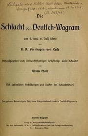 Tapa de Die Schlacht von Deutsch-Wagram am 5. und 6. Juli 1809